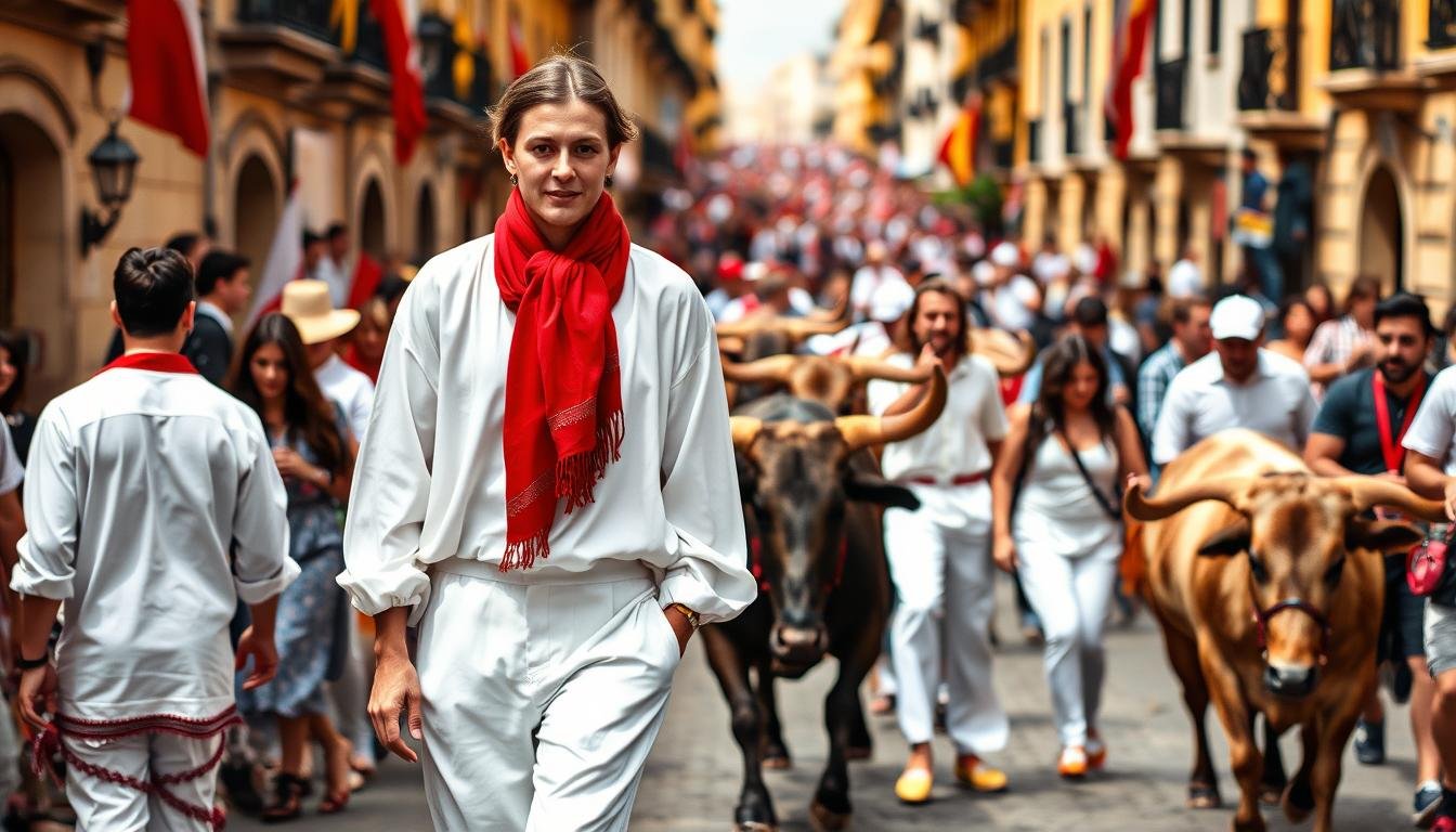 running with the bulls attire