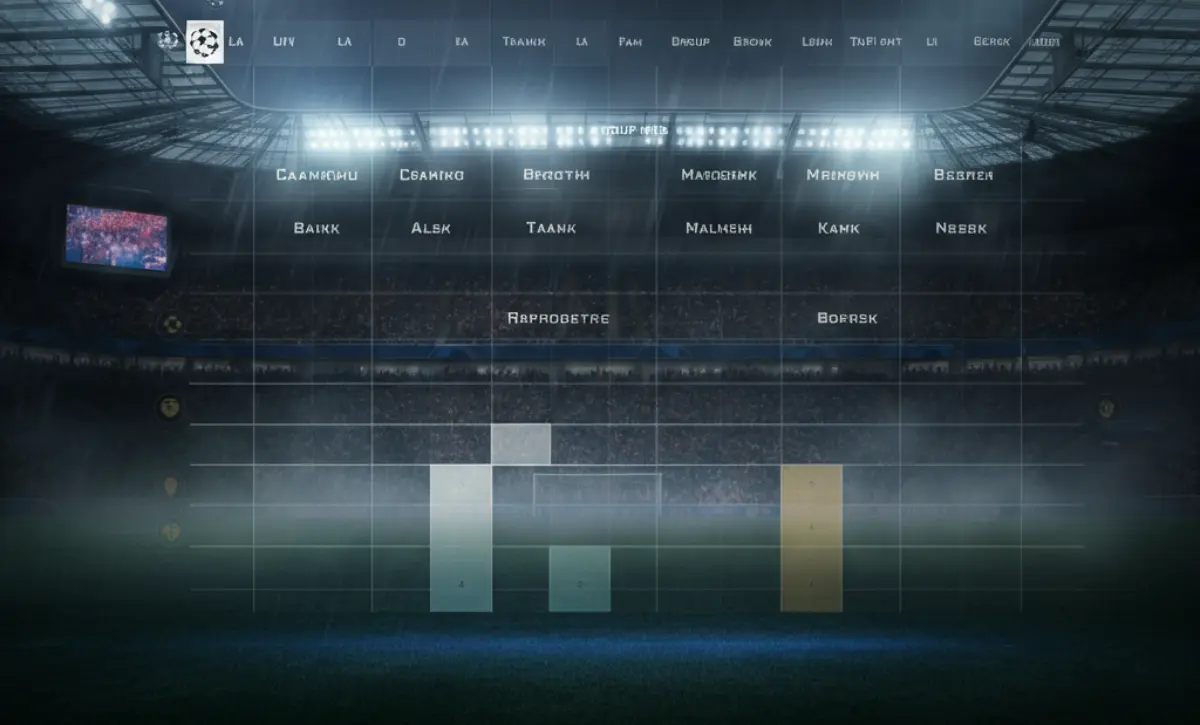 champions league table