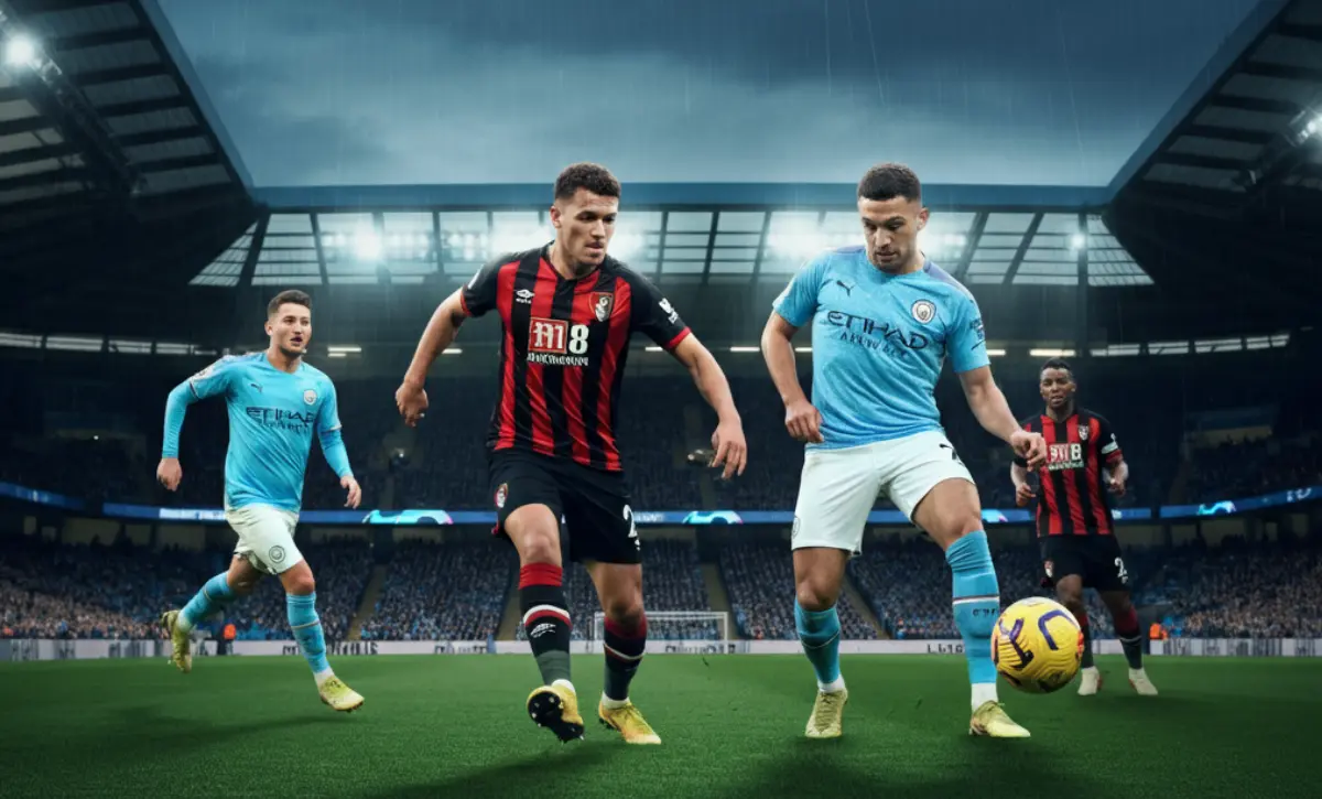 man city vs bournemouth