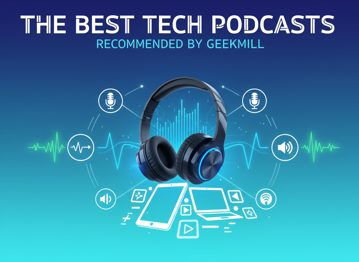The Best Tech Podcasts Recommended by Geekmill
